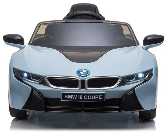 LEAN CARS ELEKTRICKÉ AUTÍČKO BMW i8 - NELAKOVANÉ - MODRÉ -  2x45W MOTOR - 1x12V4,5Ah - BATÉRIA - 2021