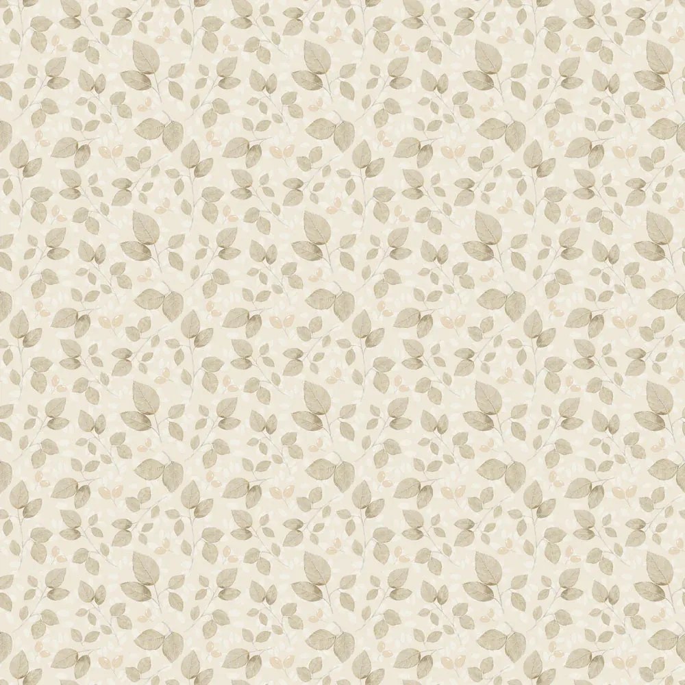 Tapeta jemné béžové listy 280×50 cm