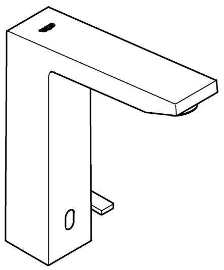 GROHE 36440000 - Infračervená elektronická umývadlová batéria EUROCUBE E DN 15 chróm