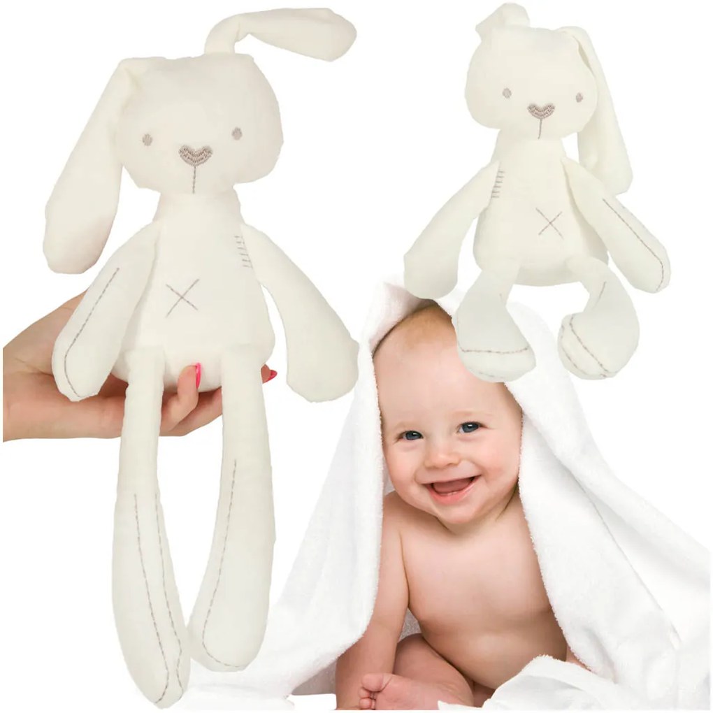 KIK Plyšový maskot králik 49cm