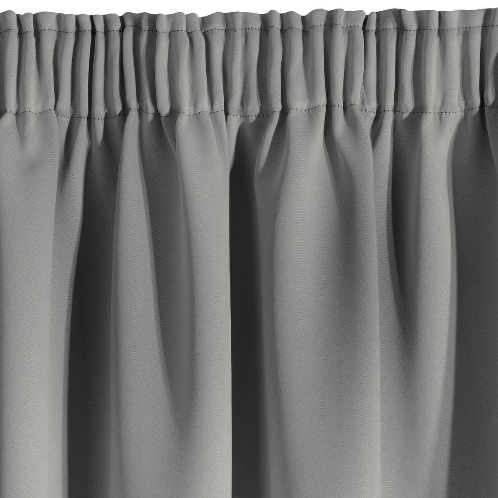 ZATEMŇOVACÍ ZÁVES NA PÁSKE BLACKOUT 140X270 CM STRIEBORNÁ