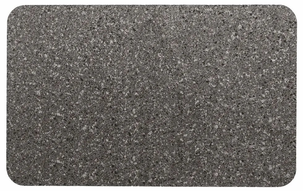 Antracitová kúpeľňová predložka 50x80 cm Granite – douceur d'intérieur