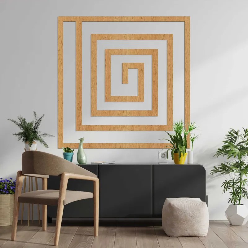 Geometrický špirálový obraz v diamante| SENTOP HDF0397