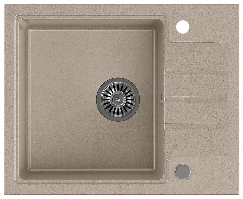 Drez Peter 116 Steingran béžový 62x50x20 + sifón