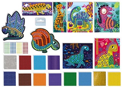 Atelier Maxi - mozaika dinosaury