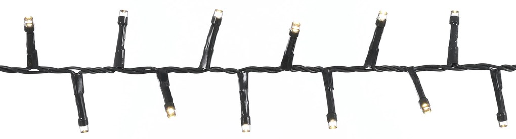 Vianočné svetelná reťaz zelená so 700 LED diódami biela 14m IP44 - Prancer