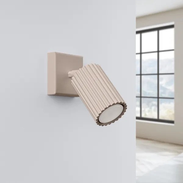 Brilagi - Nástenné bodové svietidlo CRESTO 1xGU10/10W/230V taupe