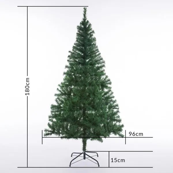 Umelý vianočný stromček Jedľa 180cm so svetlami