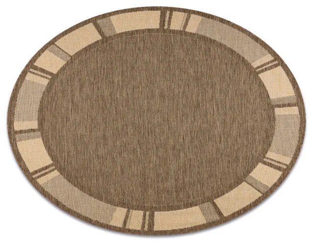 Koberec SIZAL FLOORLUX 20195 coffee / mais kruh