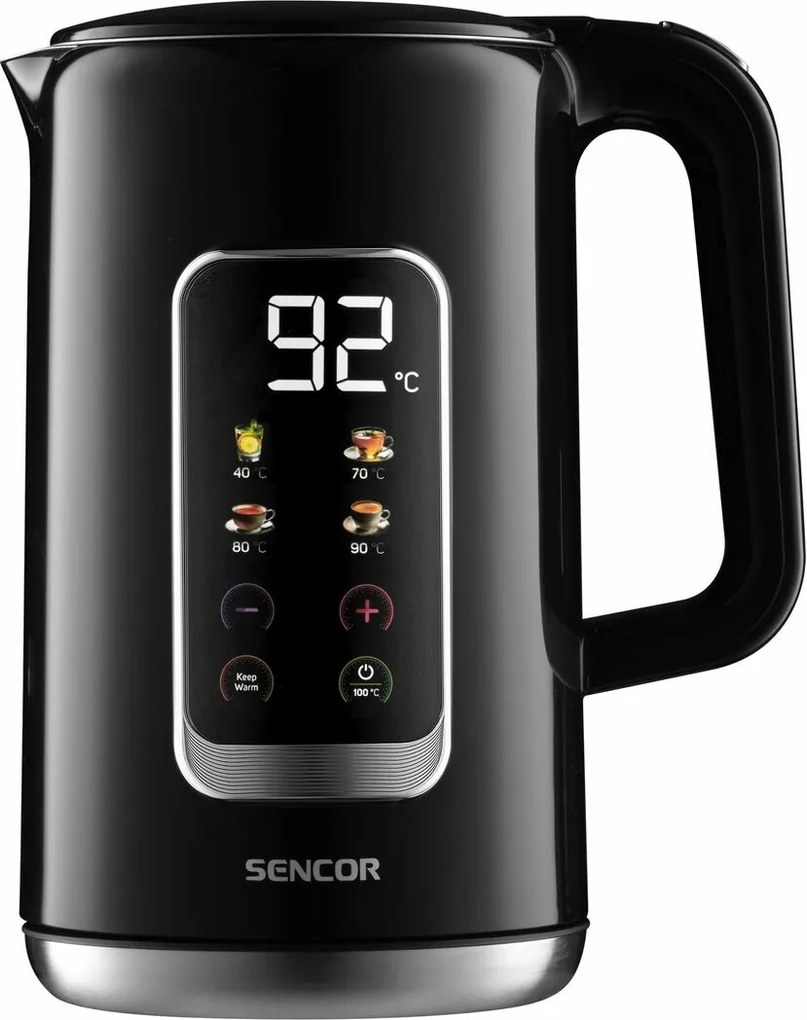 Sencor SWK 0951BK rýchlovarná kanvica, čierna