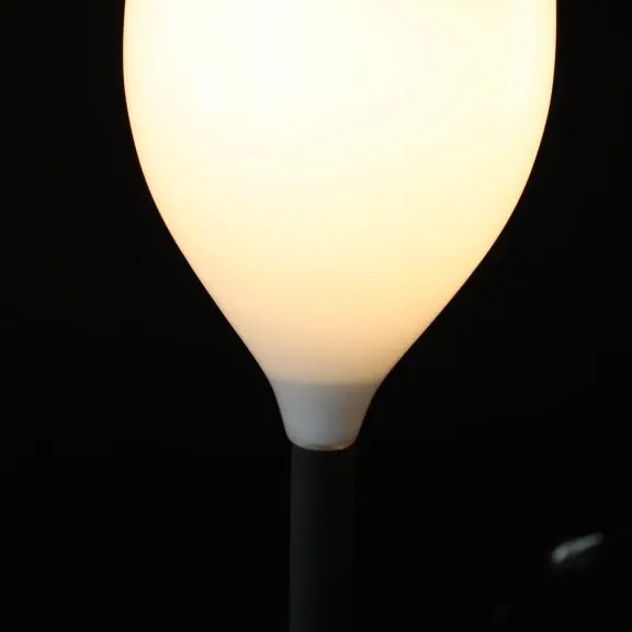 Retro stojaca lampa Izza biele