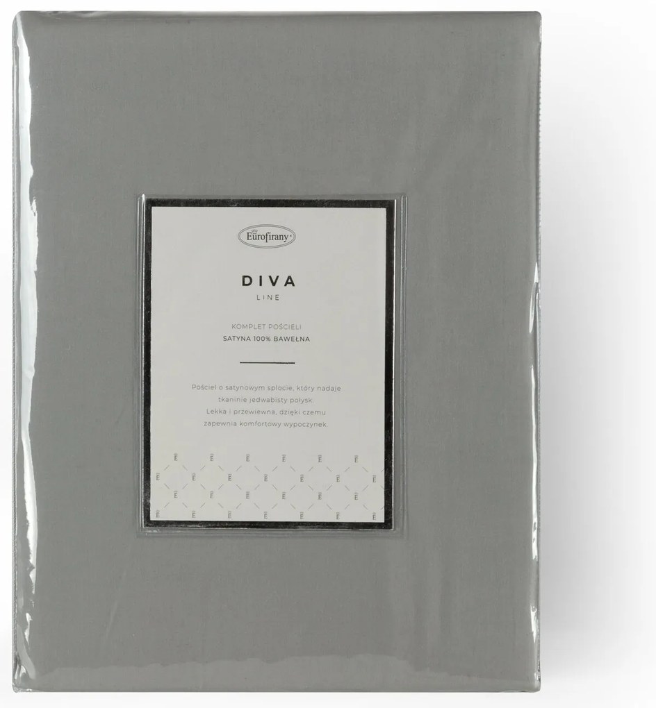 SATÉNOVÉ OBLIEČKY DINA 200X220 CM, 2KS 70X80 CM SVETLOSIVÉ