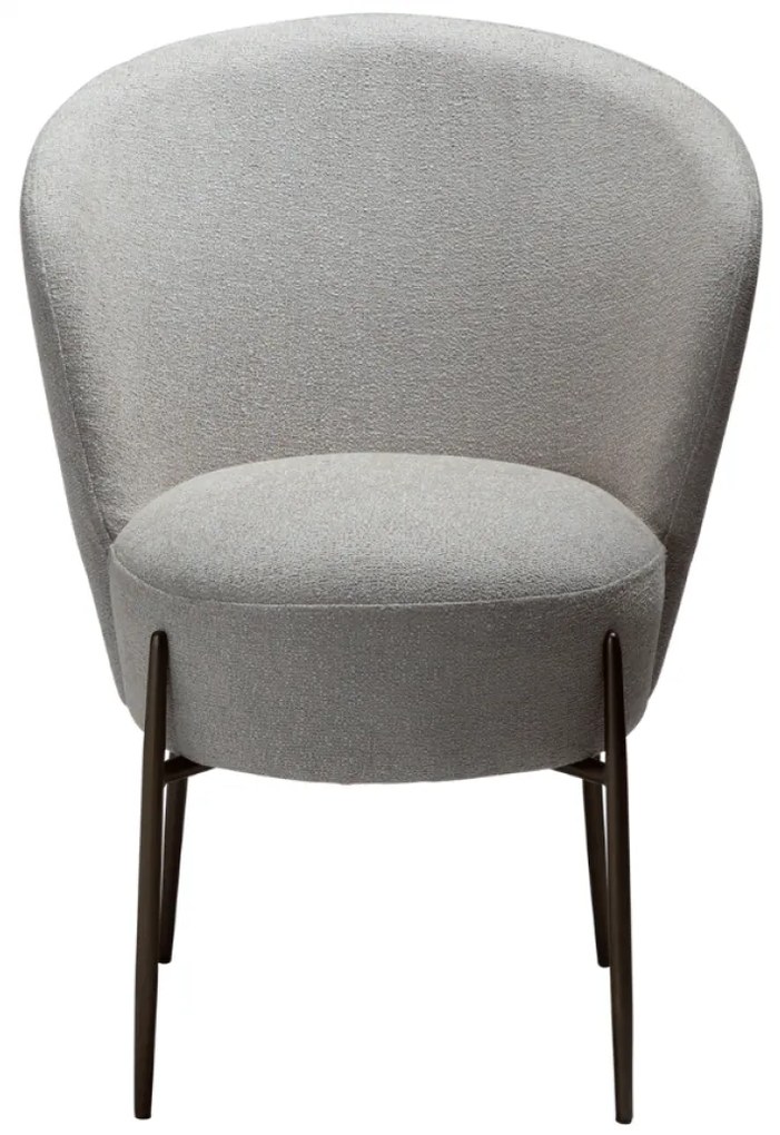 ORBIT ČALÚNENÁ STOLIČKA cashmere bouclé/black