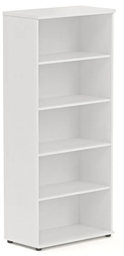 Vysoká skriňa Visio 80 x 38,5 x 183,5 cm, biela