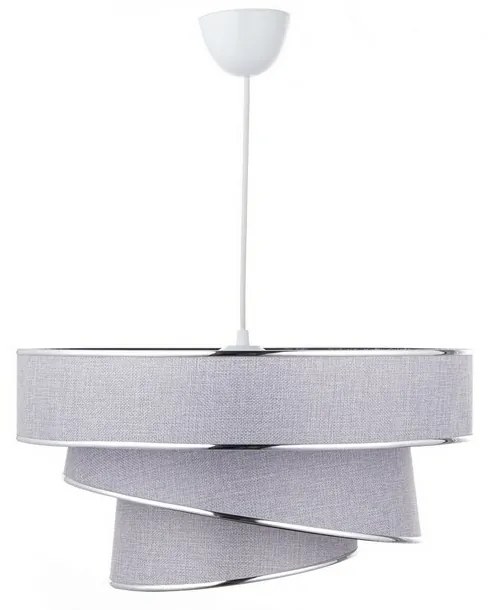 Závesný lustr Couper - Grey, Silver