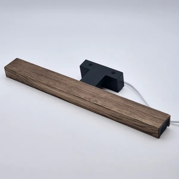 Brilagi-LED Kúpeľňové osvetlenie zrkadla WOODY MIRROR LED/8W/230V IP44 dub/čierna