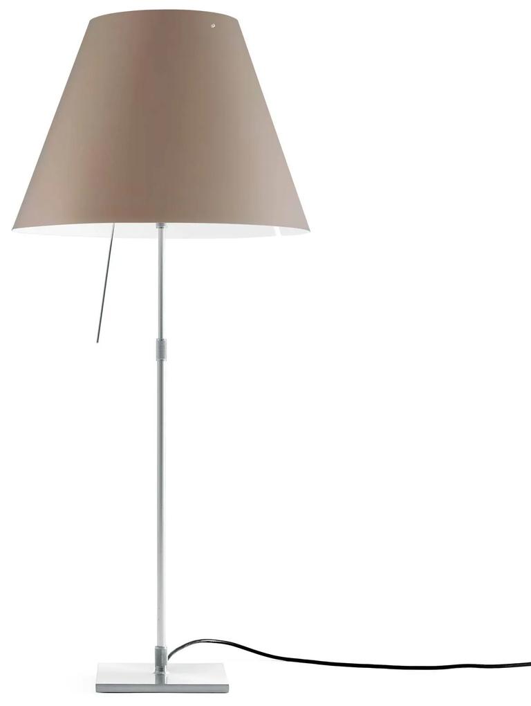 Luceplan Costanza stolová lampa D13 hliník/nugát