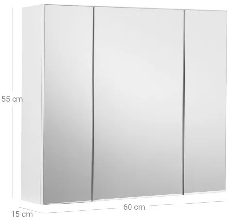 Zrkadlová skrinka BBK22WT