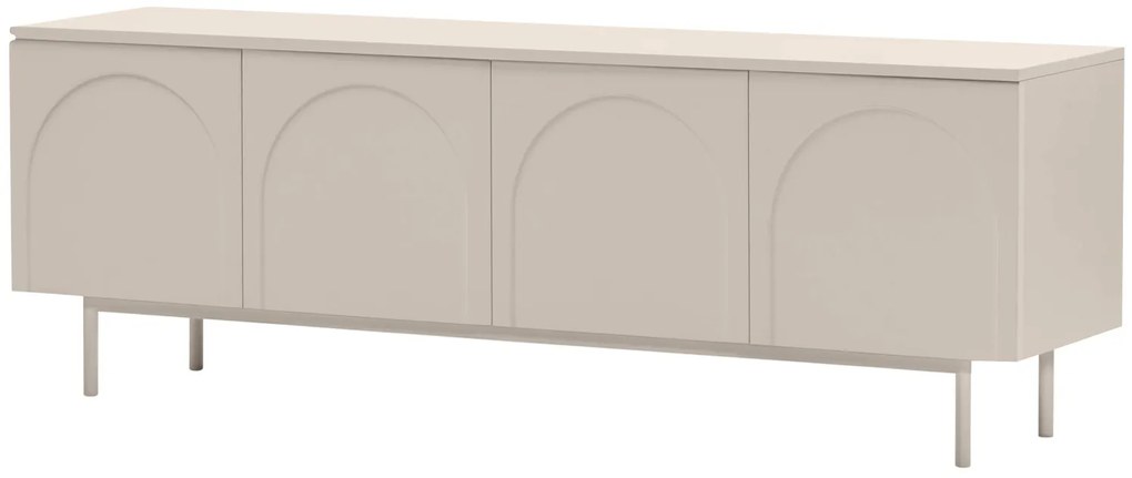 Televizní skříňka Helene 161 cm kašmírová