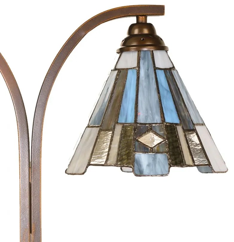 Lampa do obývačky Tiffany Ø2*19 48*57