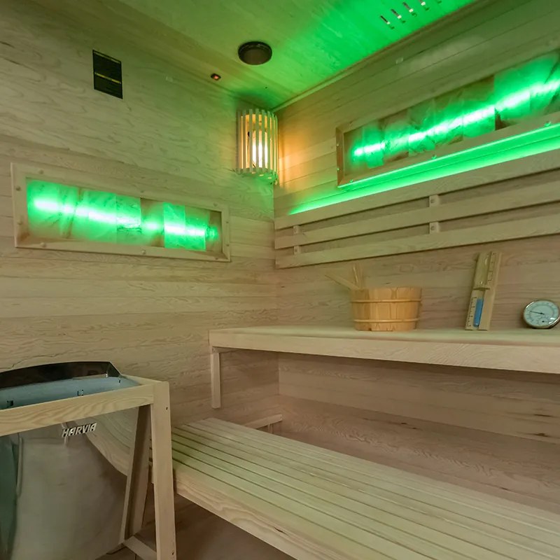 BPS-koupelny Fínska sauna Relax HYD-4785 180x160, 4-5 osôb