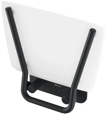 Ravak B8F0000060 - Sklopné sprchové sedátko OVO čierne