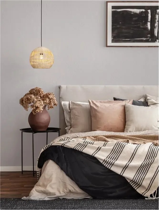 Rustikálny luster Marlo B 30 Ratan