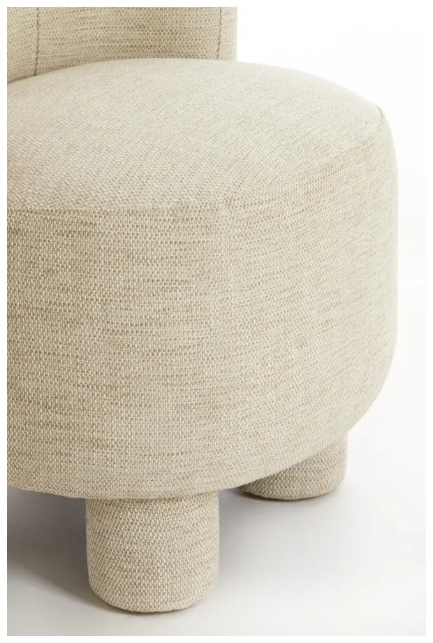 Béžové kreslo Kamova – Light & Living