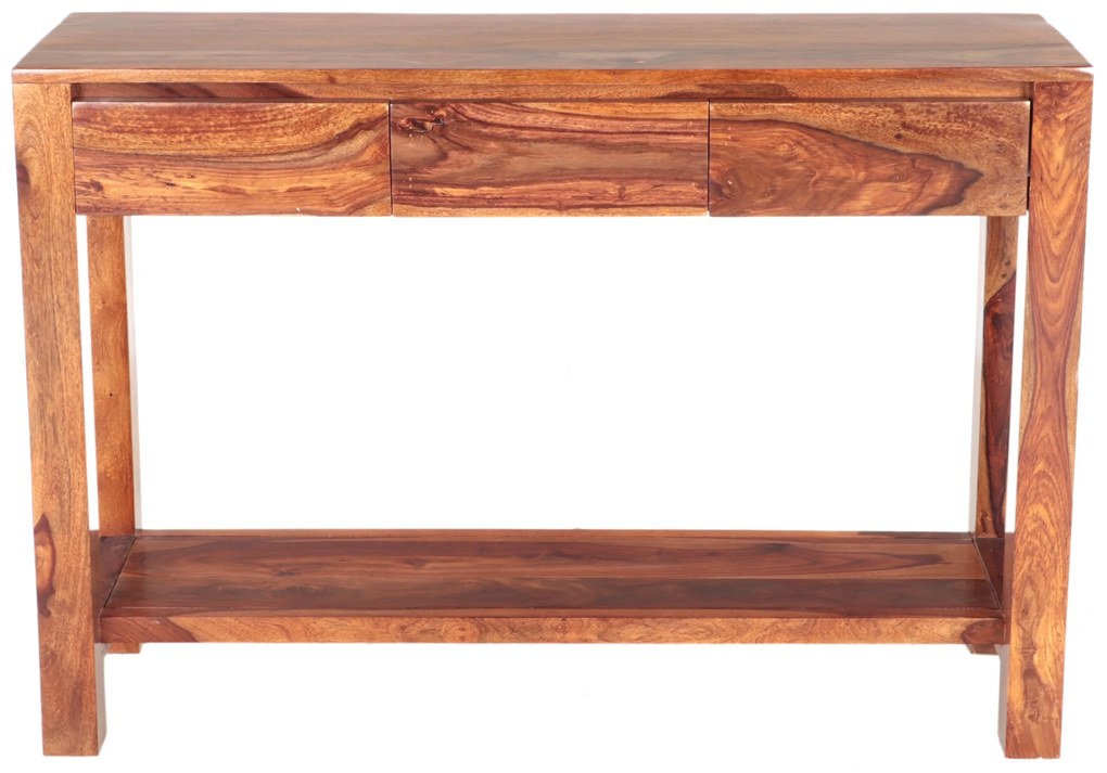 furniture-nabytek.cz - Konzolový stolík drevo palisander 130x76x35