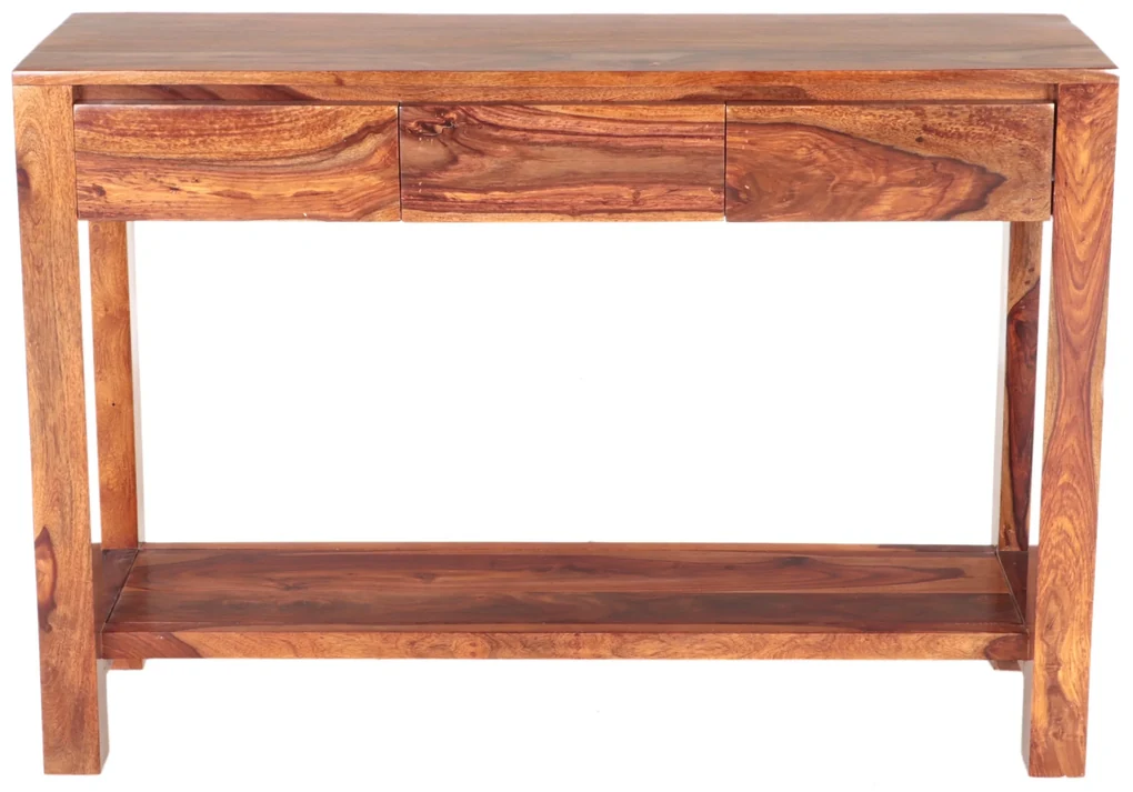 furniture-nabytek.cz - Konzolový stolík drevo palisander 130x76x35