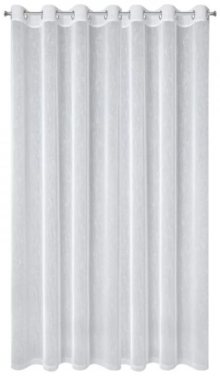 DECOREUM Dažďová záclona, lesklá 300 cm x 250 cm biela 100 % polyester 57205