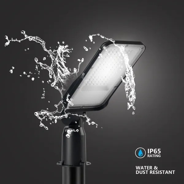 BRILAGI -LED Vonkajšie svietidlo so stĺpom a káblom 3 m URBANLIGHT LED/50W/230V čierna IP65