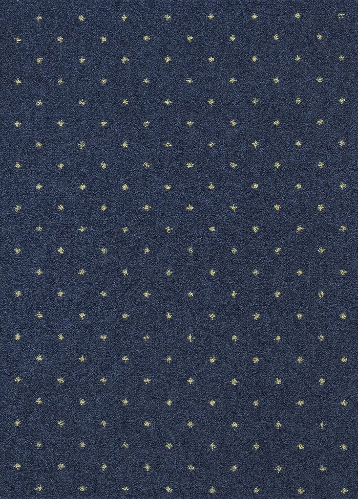 Koberce Breno Metrážny koberec AKZENTO NEW 78, šíře role 400 cm, modrá, viacfarebná