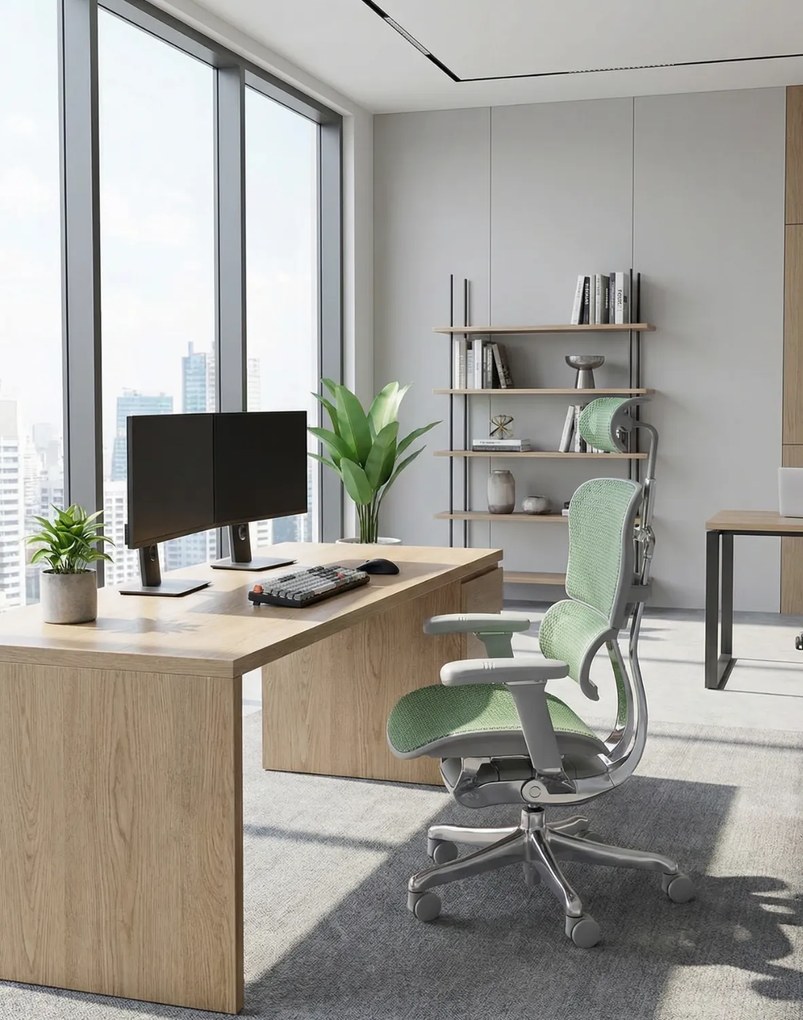 Kancelárske kreslo Ergohuman 2 Elite GS ST green