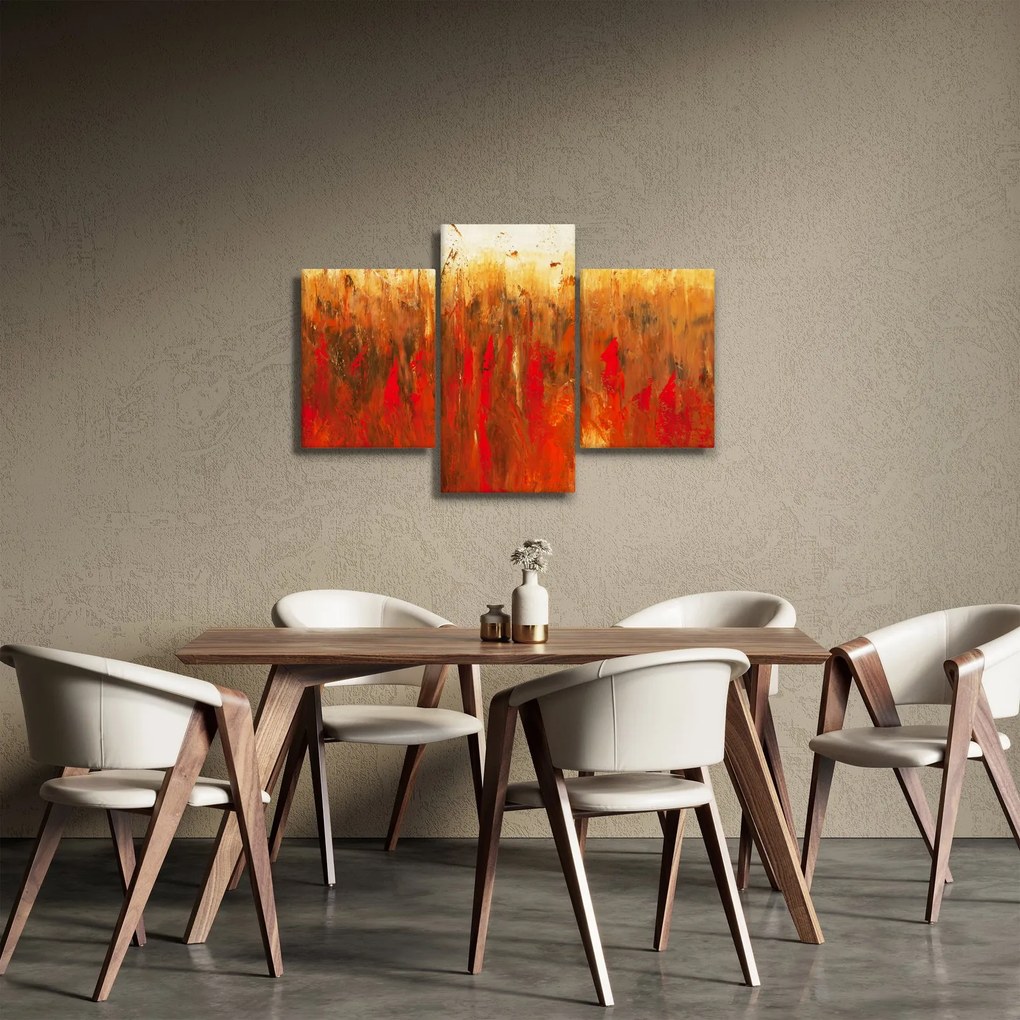 Obraz maľované abstrakcie (90x60 cm)