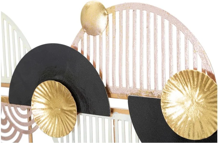 Nástenný vešiak v zlato-čiernej farbe Mauro Ferretti Art