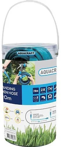Flexibilná záhradná hadica 1/2" 10-20m AQUACRAFT 870020