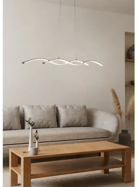 Eglo 96103 - LED luster LASANA 2 2xLED/9W/230V