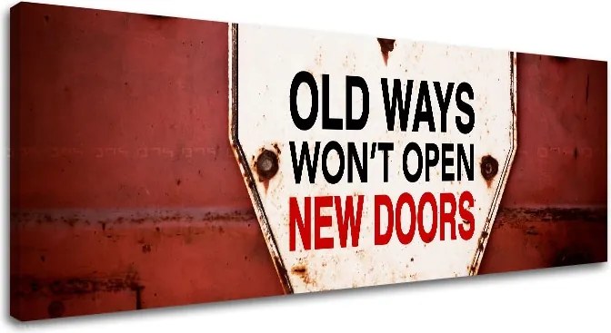 Motivačný obraz na stenu Old ways_003