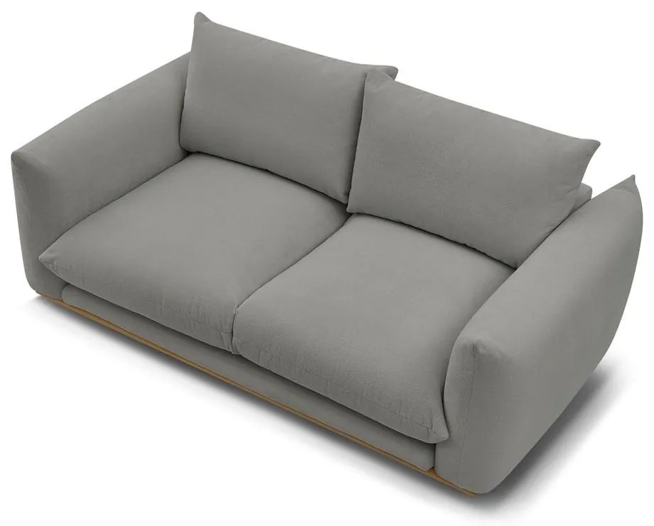 Sivá pohovka 193 cm Ernest – Bobochic Paris