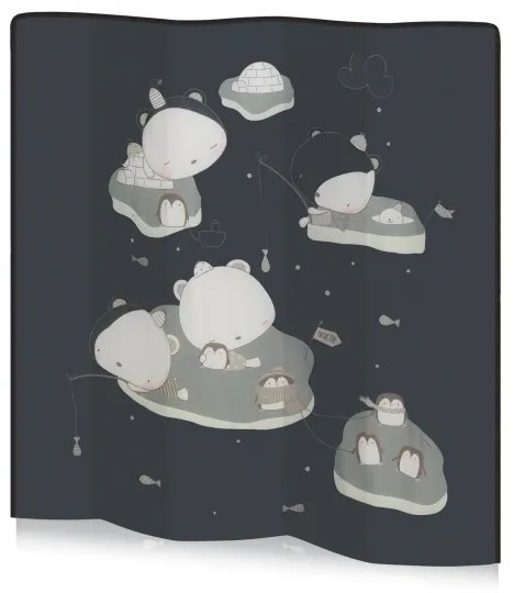 Lionelo - Hracia ohrádka BONNIE Sivá Scandi