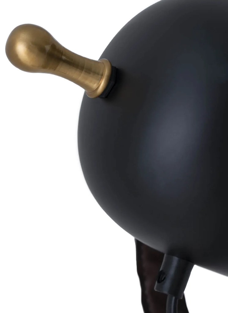 Stojacia lampa acian čierna MUZZA