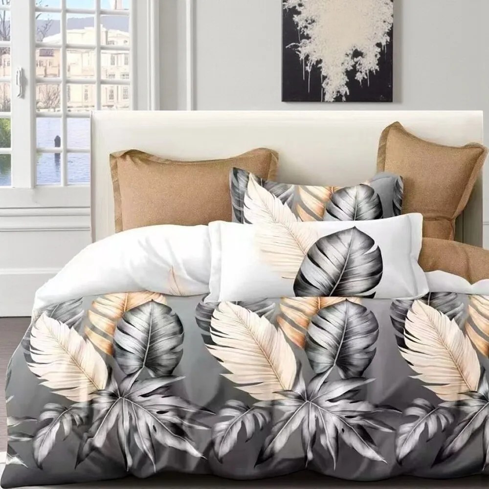 Obliečky VARMA LEAFS 7-dielna sada 140x200 cm