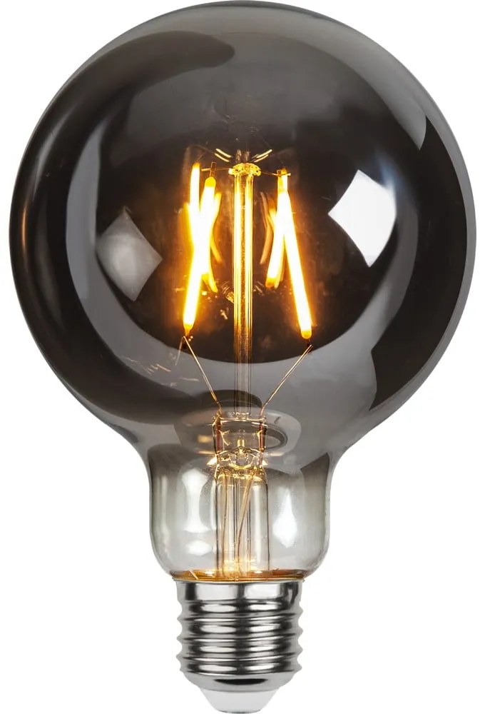 Teplá LED/filamentová žiarovka E27, 2 W Plain Smoke – Star Trading