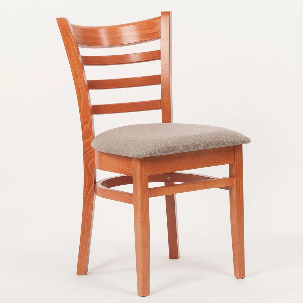 Stima Stolička AMERICA Vyberte odtieň ->: Buk, Vyberte látku ->: BOSS bordo 9