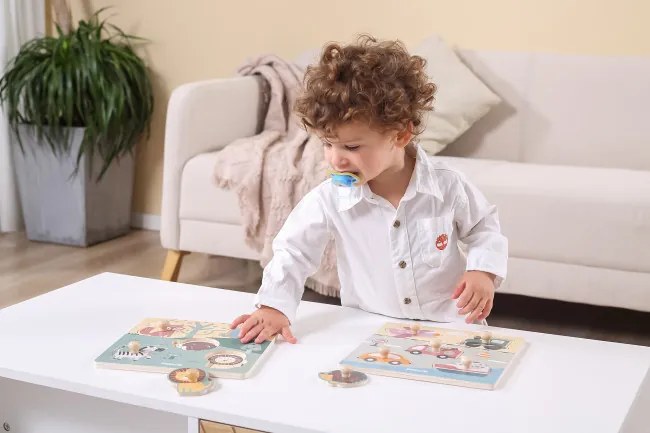 Puzzle s rúčkami Viga 44068 PolarB zvieratká