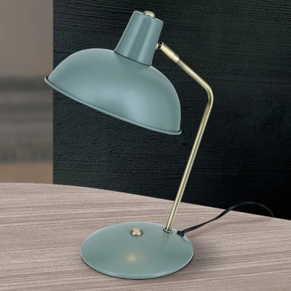 Orion - Stolná lampa FEDRA 1xE14/40W/230V mintová/mosadz