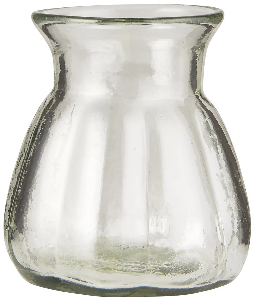 Ib Laursen Sklenená váza Vide Grooves Handblown