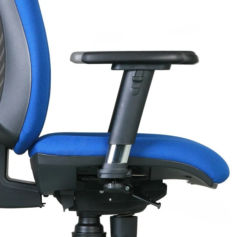 Kancelárska stolička FLEXIBLE, čierna