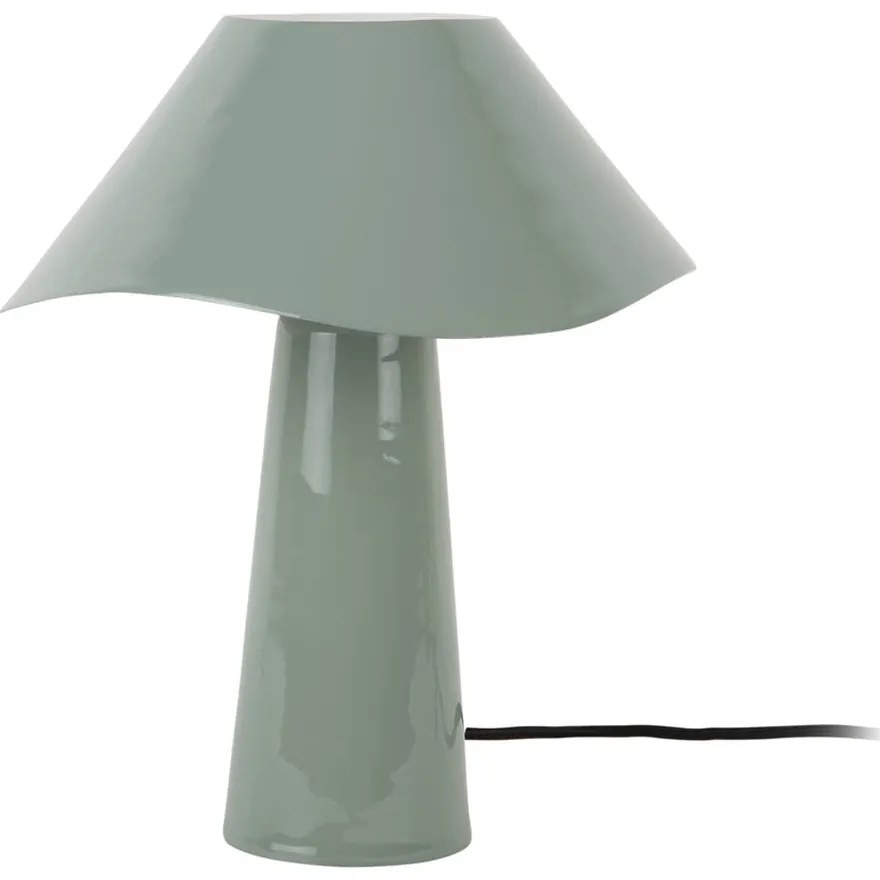 Šalviová zelená stolová lampa (výška 33 cm) Ameno – Leitmotiv
